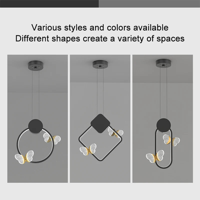 Nordic LED Pendant Lights Indoor Lighting For Home Hanging Lamp Decoration Bedroom Bedside Living Room Dining Tables Stair Light