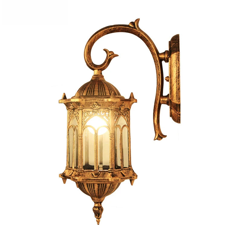 Retro Outdoor Wall Light Favorable Europe Villa Sconce Lamp Waterproof Exterior Garden Doorway Lighting