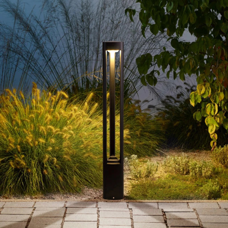 Outdoor Waterproof IP65 LED bollard Lawn Lamp New Style Aluminum Pillar Garden Path Landscape Lawn Lights AC85-265V