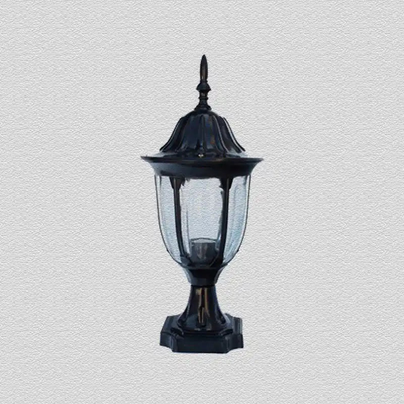 Retro fence wall headlights europe garden gatepost lamp outdoor courtyard residential wall mount light fixture