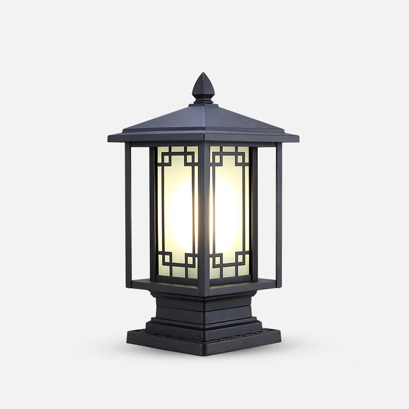 Outdoor column head lamp gate column courtyard lamp landscape garden villa outdoor waterproof yard wall lamp