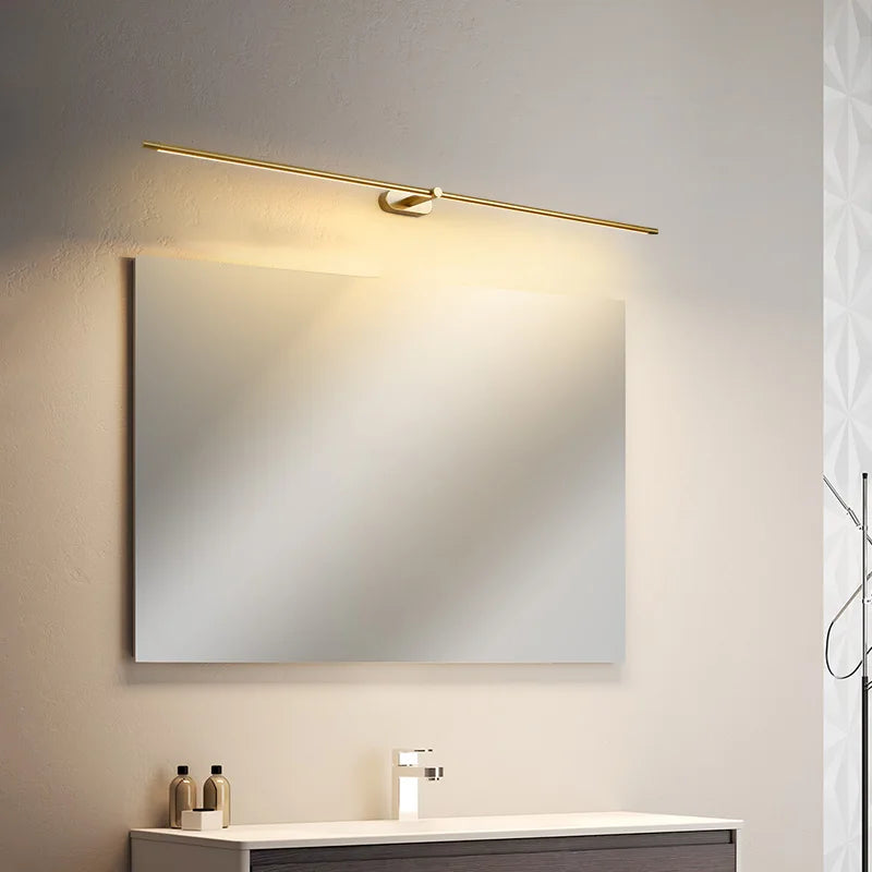 Length 680/980mm Modern LED Mirror Lights Lamps for Bathroom Mirror Sconces Wall Light for Living Room Bedroom Study Room