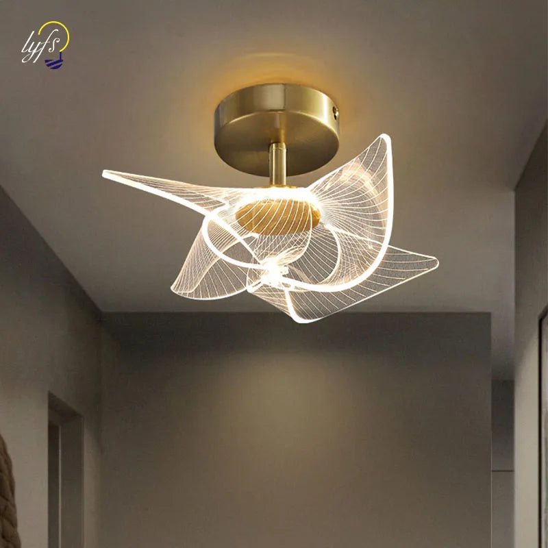 LED Windmill Ceiling Pendant Lamp Kids Dining Table Hanging Lights Indoor Lighting For Living Room Bedroom Kitchen Decoration