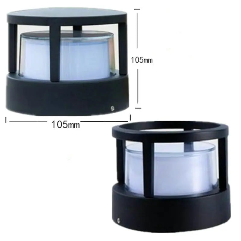 10W LED Outdoor Lawn Lamp IP68 Waterproof 12V 110V 220V Garden Lights Courtyard Lights Landscape Lamp