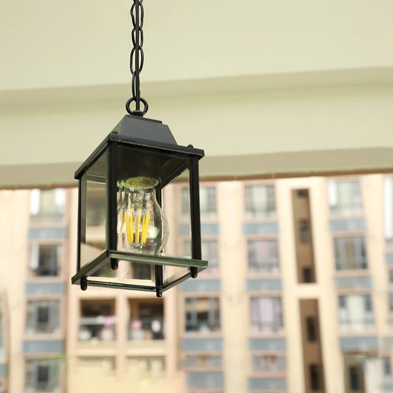 Outdoor Lamp Garden Pendant Lamp Gate Hallway Balcony Hanging Lamp Lantern Waterproof Corridor Aisle Courtyard Ceiling Lamps