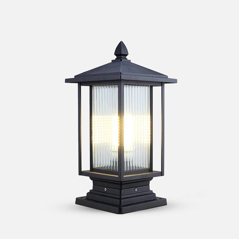 Outdoor column head lamp gate column courtyard lamp landscape garden villa outdoor waterproof yard wall lamp