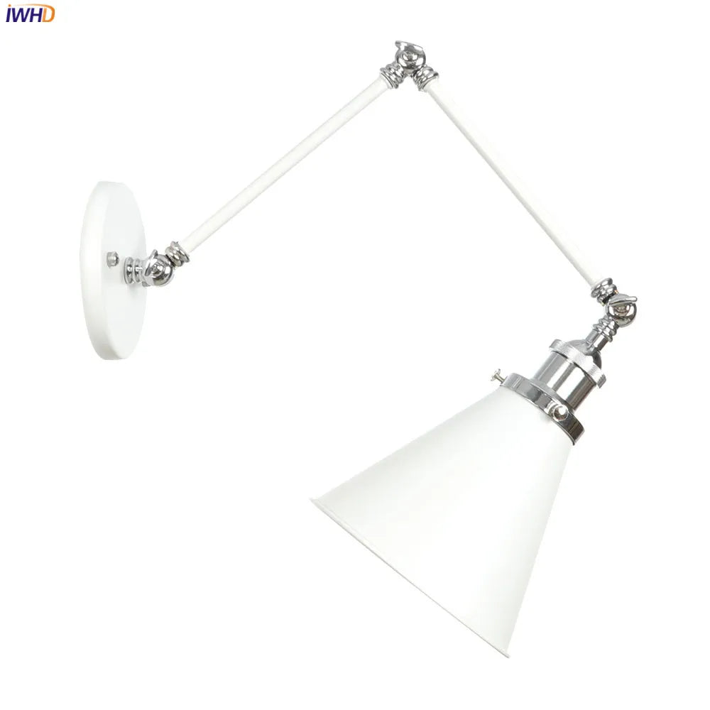 Adjustable Loft Style Retro LED Wall Lights Fixtures Wandlampen Industrial Edison Wall Sconce Applique Murale Luminaire