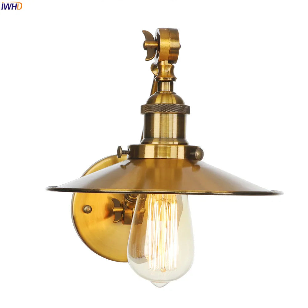 Wandlamp Loft Industrial Retro Wall Lights Fixtures Stair Porch Gold Swing Long Arm Wall Lamp Sconce Vintage Apliques Pared