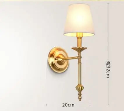 Arandela De Parede Copper Vintage Wall Lamp Lights For Home Living Room Home Lighting LED Wall Sconce Wandlamp