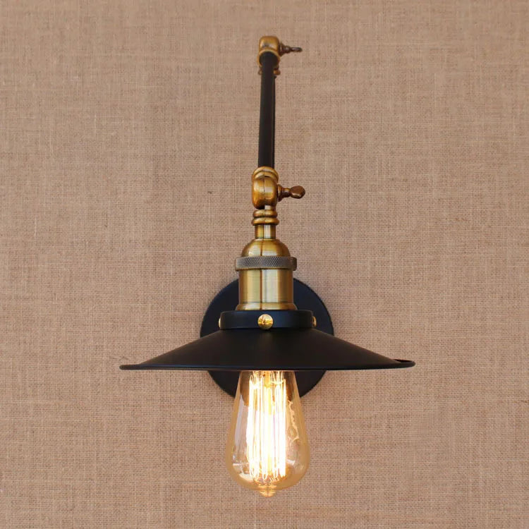 Adjustable Swing Arm Wall Lamp Vintage Lampe Dinning Room Edison Retro Loft Style Industrial Wall Sconces Appliques Arandela