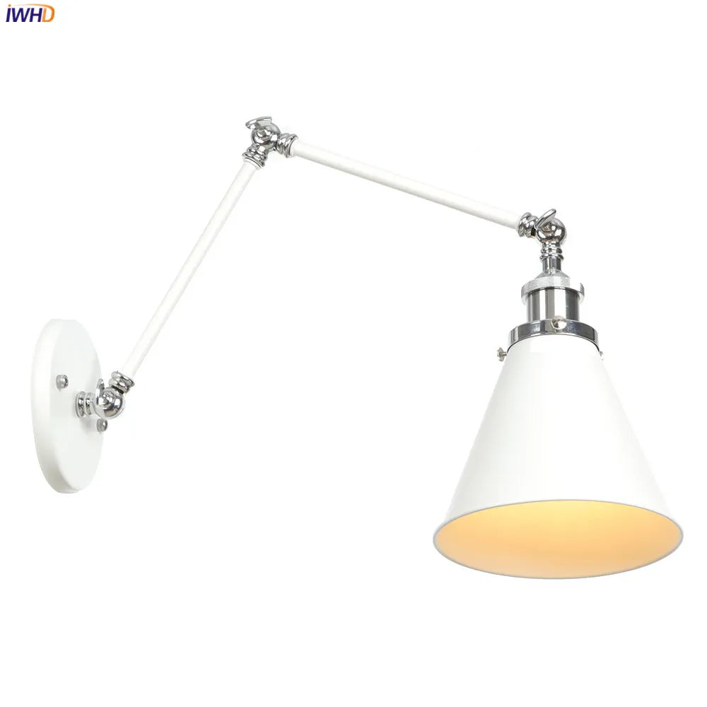 Adjustable Loft Style Retro LED Wall Lights Fixtures Wandlampen Industrial Edison Wall Sconce Applique Murale Luminaire