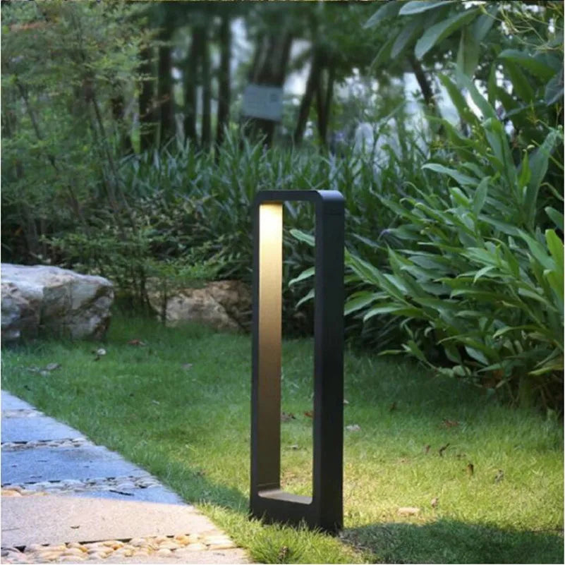 Waterproof 15W LED Garden Lawn Lamp Modern Aluminum Pillar Light Outdoor Courtyard villa landscape lawn bollards light