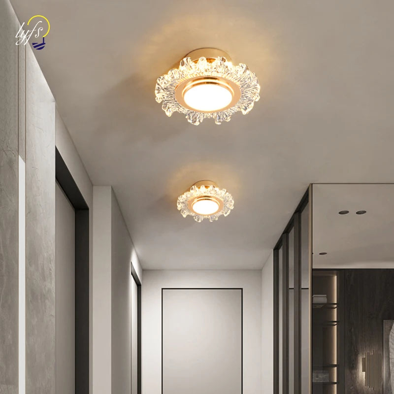 Nordic LED Ceiling Lamp Indoor Lighting For Bedroom Aisle Corridor Ceiling Lights Balcony Living Room Decoration Light Fixture