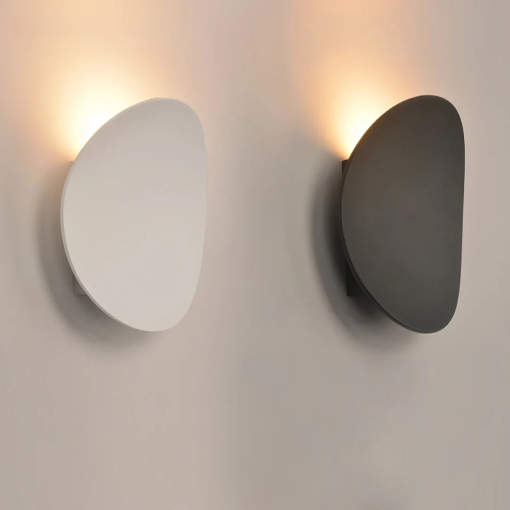 Wall Lamp LED Simple Round Balcony Entrance TV Background Wall Lamp Bedroom Bedside Wall Lamp Decoration Modern