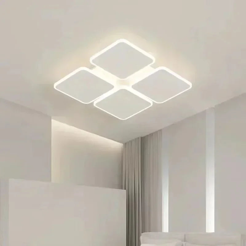 Modern LED Ceiling Chandelier Lamp For Living Dining Room Bedroom Balcony Home Decor Indoor Intelligent Lighting Fixture Lustre