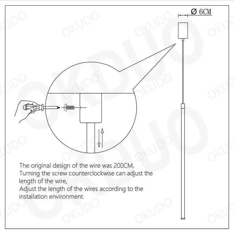 Modern LED Longer Pendant Lights dining room Bedroom Decor Bedside Black Background Hanging Lamp Chandeliers Restaurant Fixtures