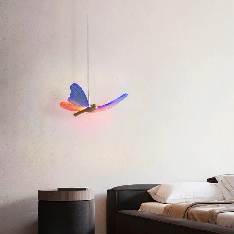 Butterfly Pendant Light Wall Lamp Indoor Lighting For Home Kitchen Dining Table Bedroom Bedside Living Room Decoration Lights