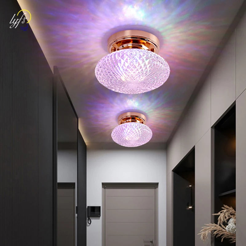 Modern LED Ceiling Lamp Indoor Lighting Aisle Corridor Entrance Bedroom Room Balcony Cloakroom Decoration Ceiling Light