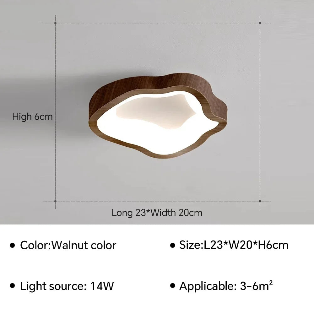 Nordic LED Ceiling Lamp For Living Dining Room Bedroom Aisle Cloakroom Balcony Ceiling Chandelier Indoor Decor Lighting Fixtures