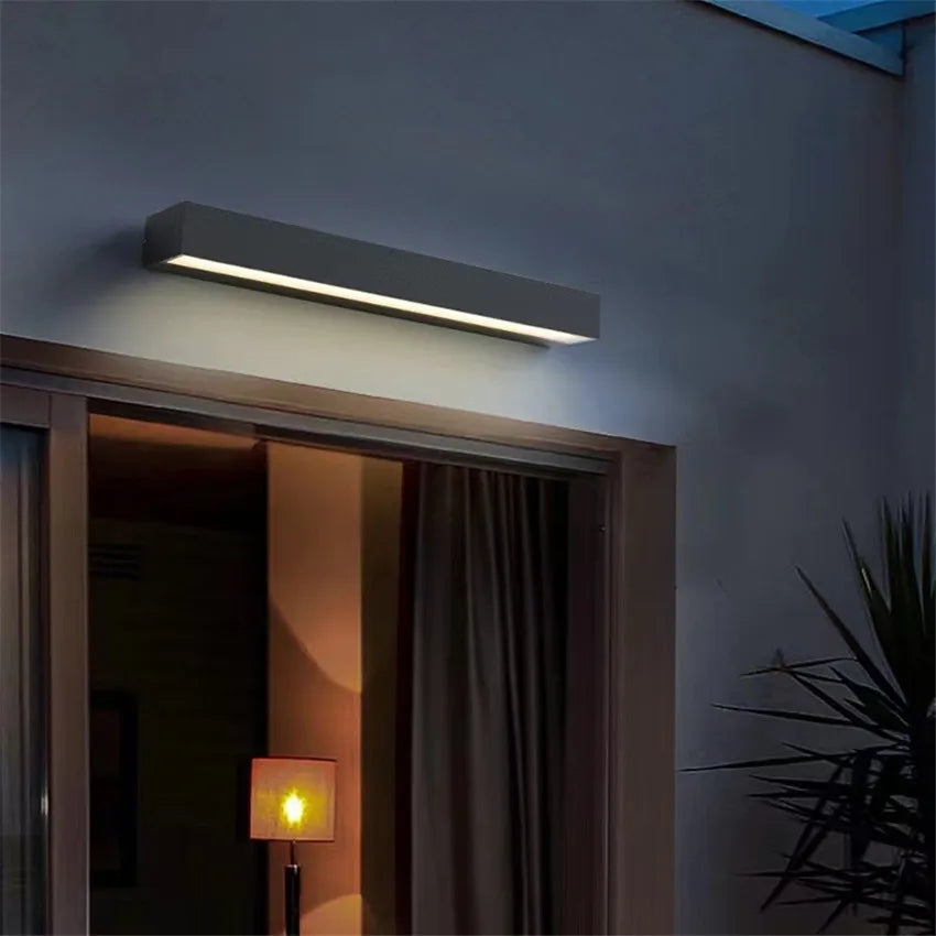 LED Waterproof Wall Lamps 30W 12W Indoor Outdoor  Wall Light Courtyard Porch Living Room Corridor Bedroom Wall Sconce