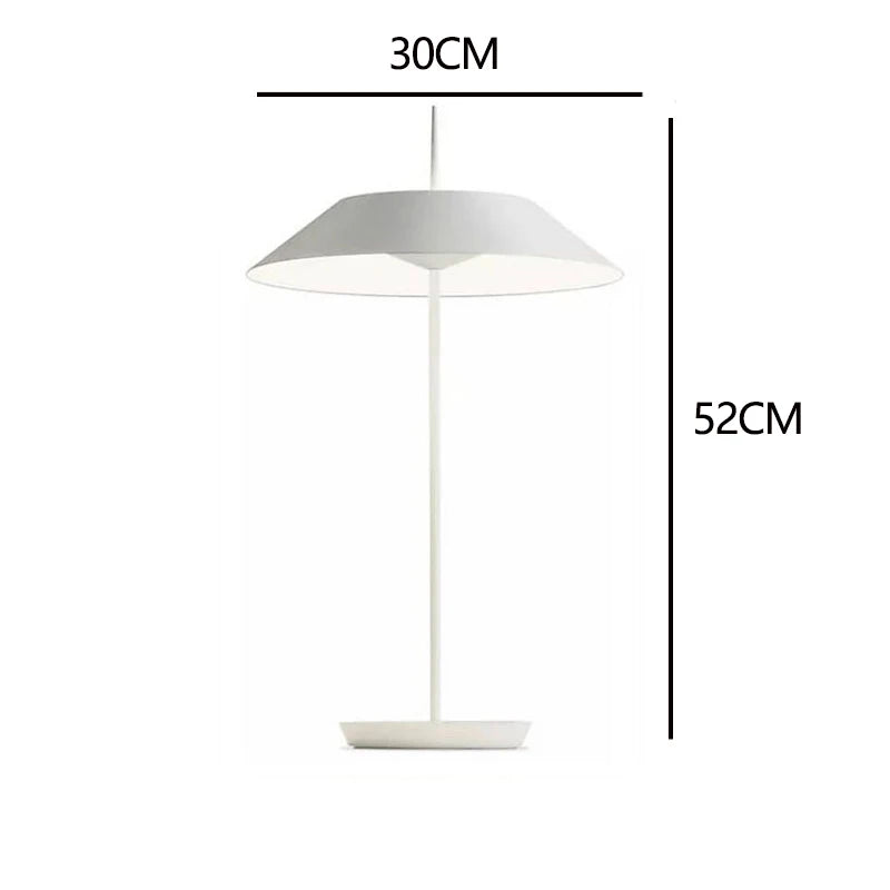 Mayfair Table Lamp Painted Led Umbrella lustre metal design lamp for dining room living room decorative bedroom bedside light