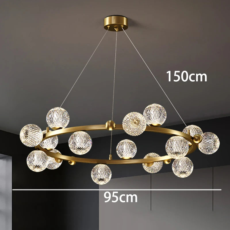 Modern home decor led lights pendant light lamps for living room Chandeliers for dining room hanging light indoor lighting