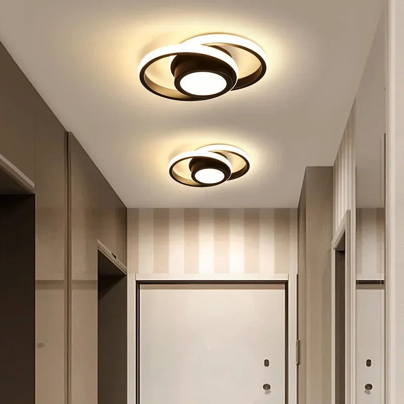 Modern LED Ceiling Light Square Round Fixtures Corridor Entryway Aisle Indoor Remote Control Led Home Decor Lamp Lighting Lustre