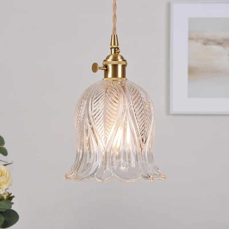 Simple Art LED Pendant Light Fixture Bar Cafe Dining Room Light Fixture Clear Glass 200cm Wire Adjustable Kitchen Hang Lamp