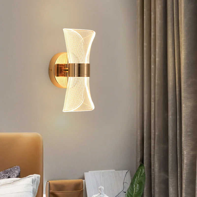 Nordic LED Wall Lamp Interior Lighting Home Appliance Bedroom Corridor Living Room Home Bedside Decoration Wall Light Sconces