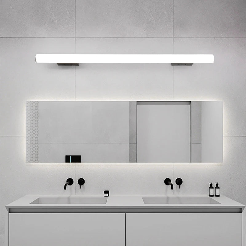 Wall Lamps Bathroom Led Mirror Light Waterproof 12W 16W 22W AC85-265V LED Tube Modern Wall Lamp Bathroom Lighting