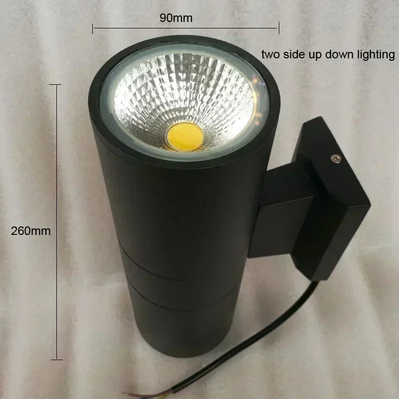 Modern LED Outdoor Wall Lamp Waterproof Porch Light