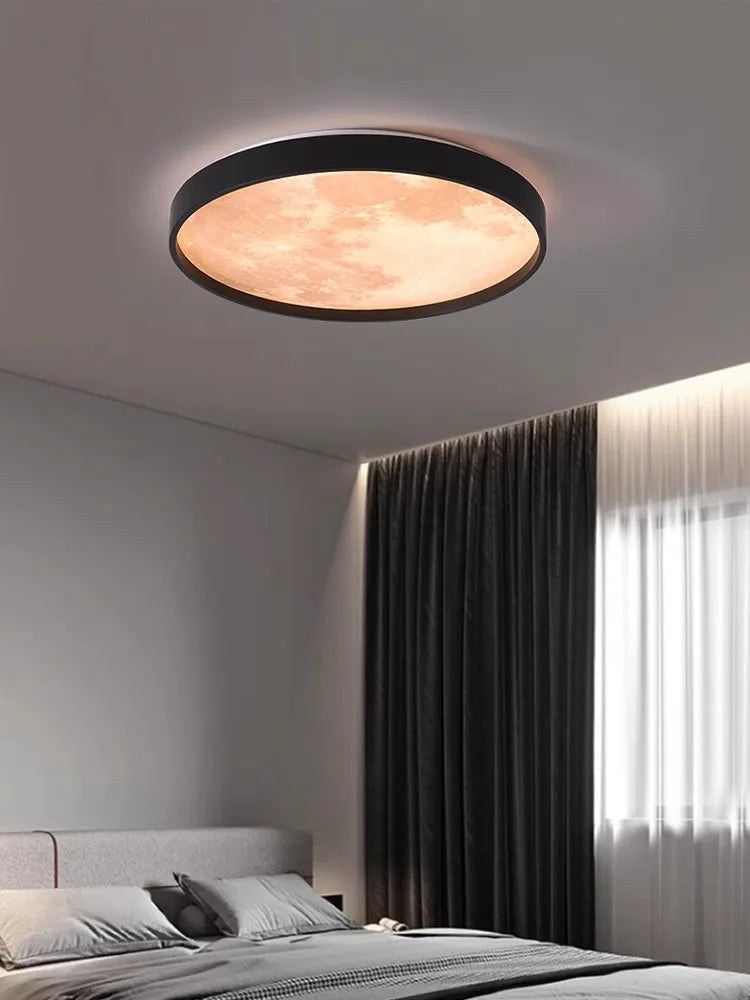 Moon Ceiling Llight Nordic Modern Bedroom Lamp Balcony LED Children Ceiling Lamp Aisle Corridor Home Decor Design Loft Wall Lamp