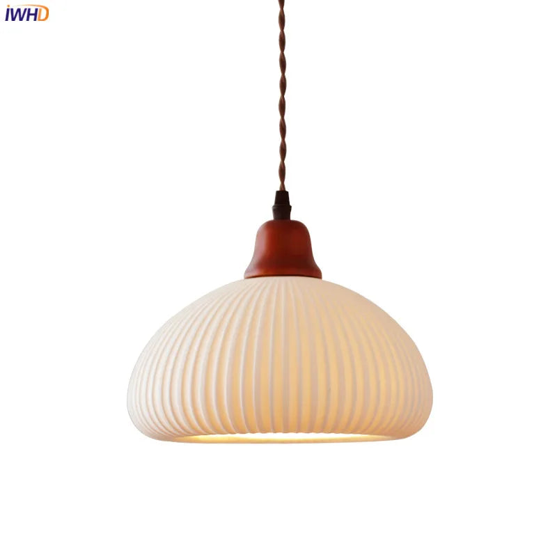 Nordic Modern LED Pendant Lights Fixtures Home Indoor Decor Bedroom Dinning Living Room Light Ceramic Hanging Lamp Hanglamp