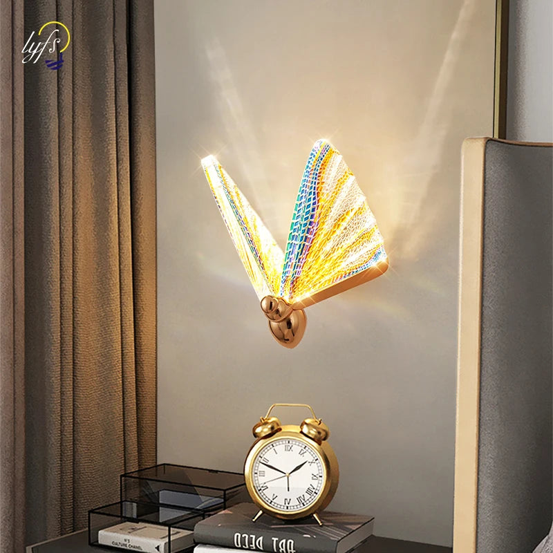 LED Wall Lamp For Living Room Bedside Home Sofa Staircase Decoration Luxury Nordic Modern Interior Wall Light Sconces Fixture