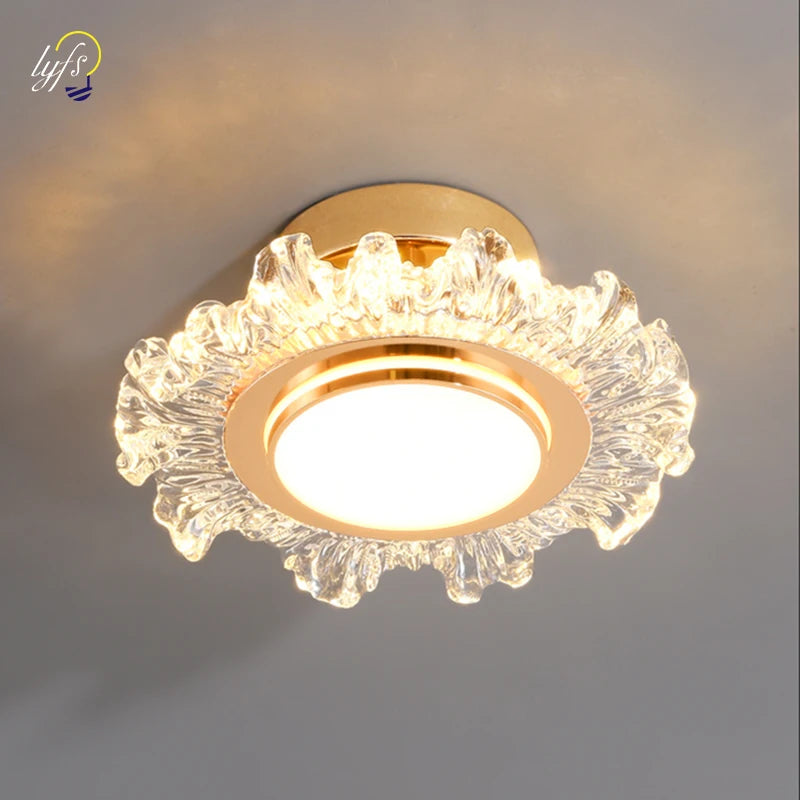 Nordic LED Ceiling Lamp Indoor Lighting For Bedroom Aisle Corridor Ceiling Lights Balcony Living Room Decoration Light Fixture