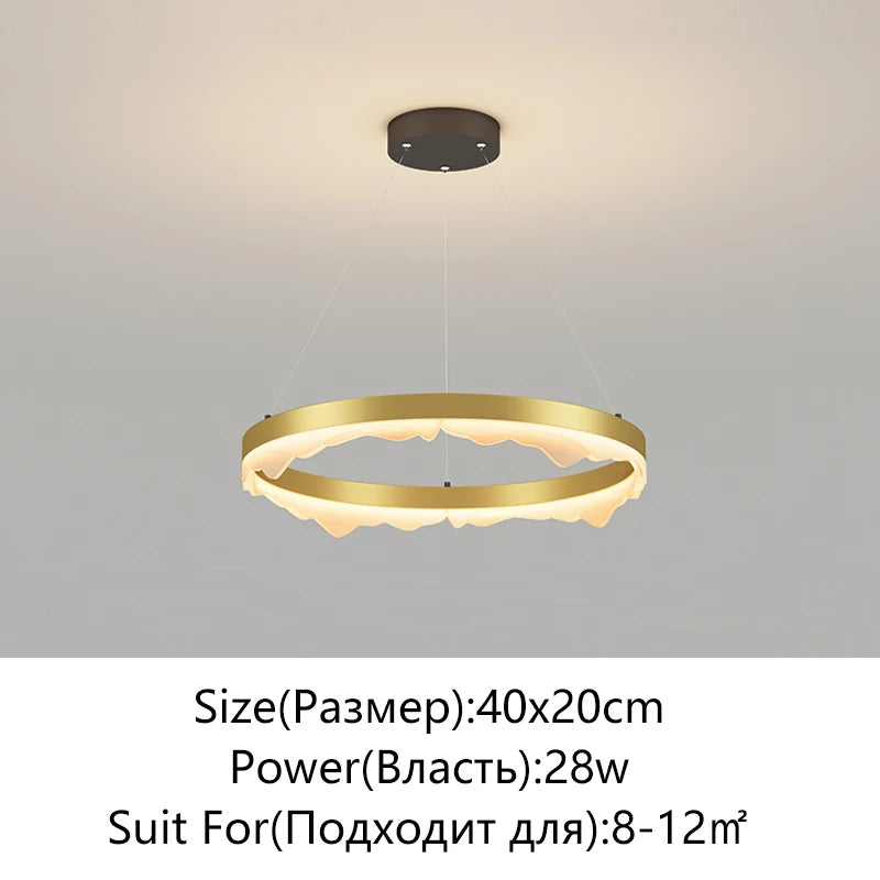 Nordic LED Pendant Light For Bedroom Study Kitchen Dining Room Decorative Ceiling Chandelier Home Decorative Lighting