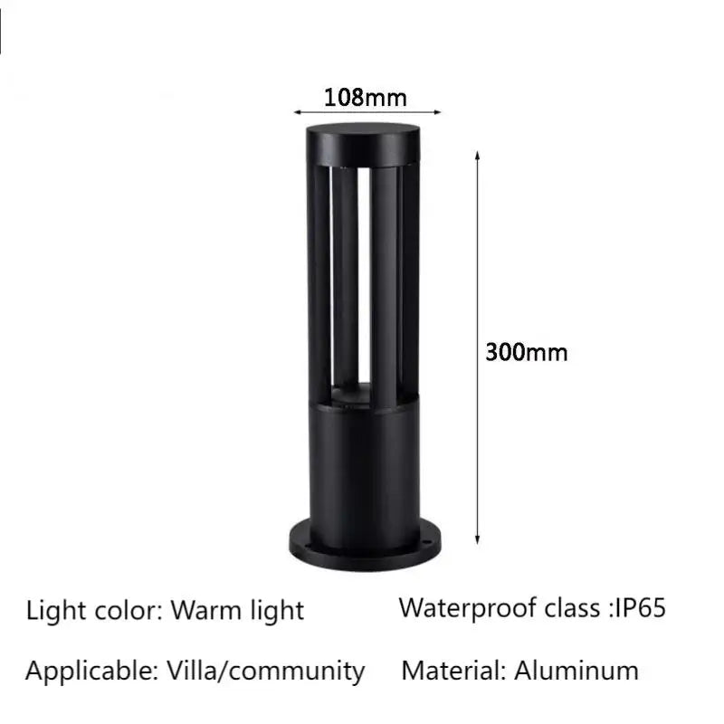 Outdoor Lawn Light Villa Household Street Light IP65 Waterproof Garden Modern Simple Led Ground Inserted Grass Garden Ground