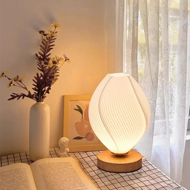 LED Flower Table Lamp USB Button Dleep Sleep For Home Livingroom Bedroom Bedside Desktop Atmosphere LED Flowers Decor Table Lamp