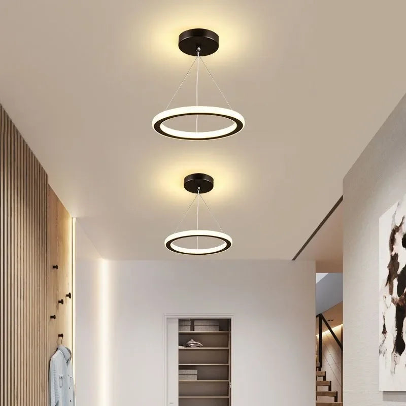 LED Pendant Lamp Hanging Lamps Interior Lighting Fixture For Living Bedroom Corridor Nordic Home Decoration Pendant Light