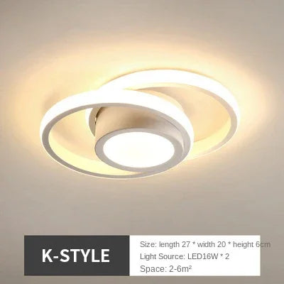 Hallway And Corridor Lighting Fixtures Modern And Minimalist Nordic Table Lamp Creative Porch Cloakroom LED Small Ceiling Light