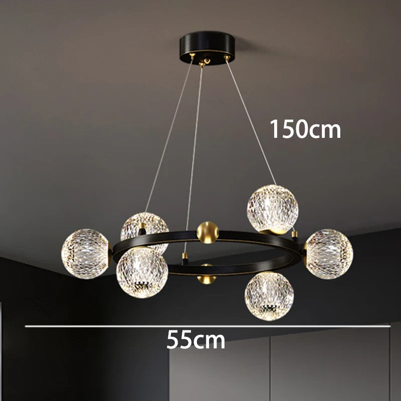 Modern home decor led lights pendant light lamps for living room Chandeliers for dining room hanging light indoor lighting