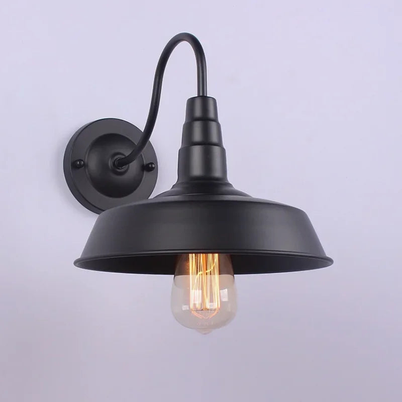 Retro Vintage Wall Mounted Lamp Loft Industrial Rust American Style Outdoor Indoor Light Luminaire Corridor Aisel Bar Waterproof