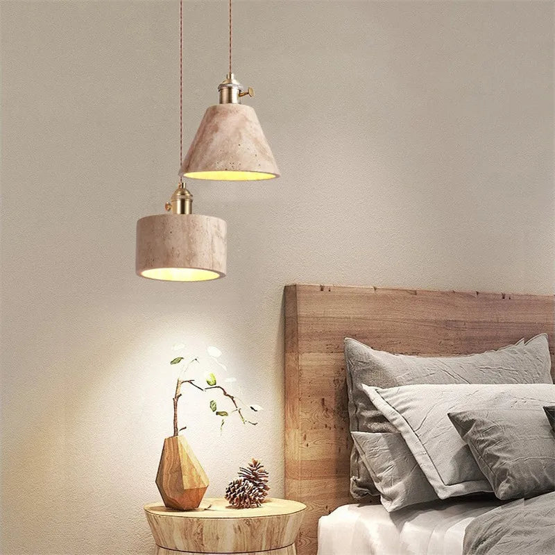 Yellow Cave Store LED Pendant Light Fixtures Copper Socket Bedroom Dinning Living Room Beside Lamp Modern Nordic Hanglamp