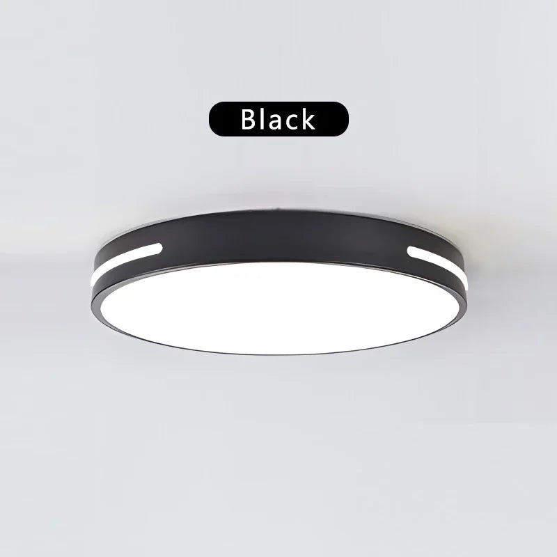 Modern LED Ceiling Light Simple and Creative Circular Home Light Living Room Bedroom Study Balcony Bathroom Decorative Lighting