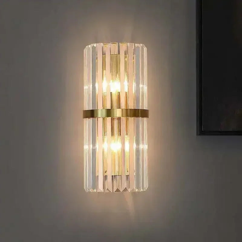 Modern Crystal Wall Lamps for Room Dining Table Corridor Illumination Bedroom Bedside Sconce Led Lights Fixtures Home-appliance