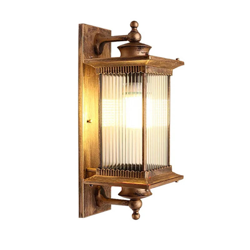 Retro Waterproof Outdoor Lighting Wall Lamps Garden Corridor Exterior Wall Residential Buitenverlichting