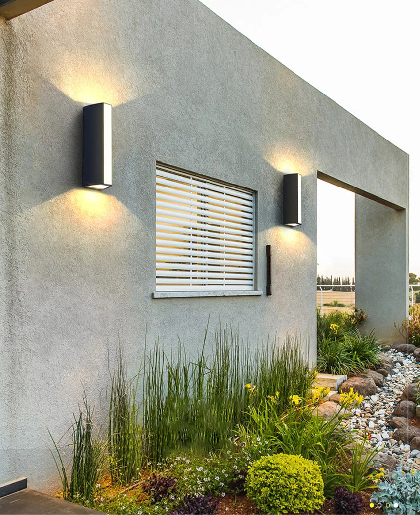 LED Waterproof Wall Lamps, Indoor and Outdoor Light, Courtyard Porch, Living Room, Corridor, Bedroom Wall Sconce