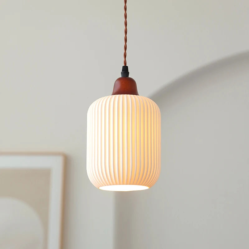 Nordic Modern LED Pendant Lights Fixtures Home Indoor Decor Bedroom Dinning Living Room Light Ceramic Hanging Lamp Hanglamp