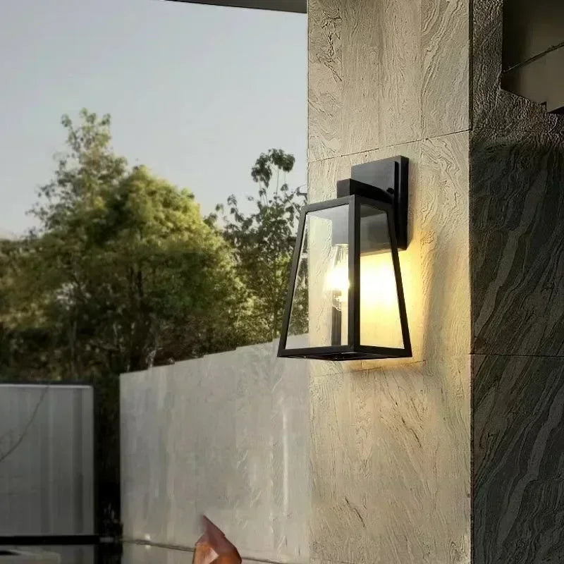 Thickened Waterproof Super Bright Outdoor Wall Lamp Outdoor European Style Wall Lamp Courtyard Balcony Wall Light