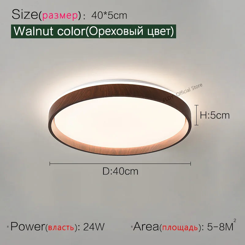 LED ceiling lamp bedroom lamp 2022 new simple modern atmosphere round study lamp balcony room lamp